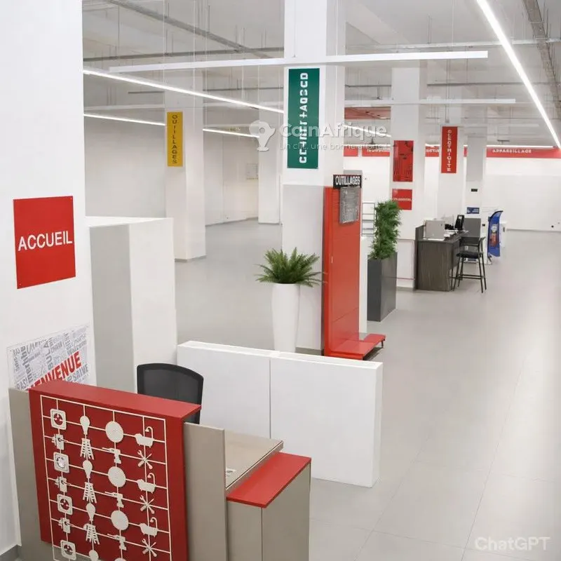 Showroom 700 m² — Treichville Boulevard de Marseille