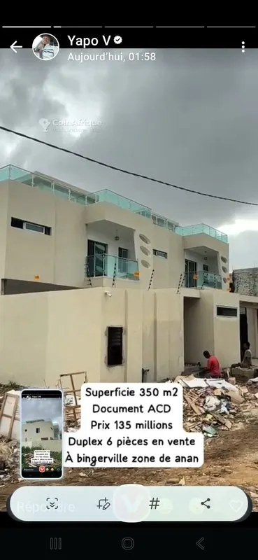 2 villas — Bingerville