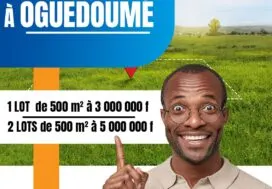 Terrain 500 m² — Oguédoumé