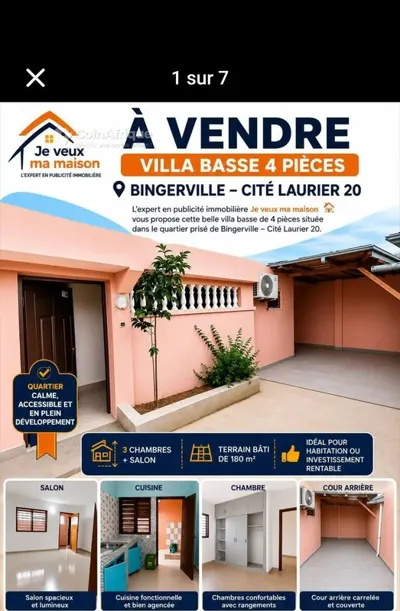 villa Cité Laurier 20 · Bingerville