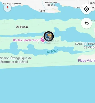 Terrain 500 m² zone balnéaire — Port-Bouët