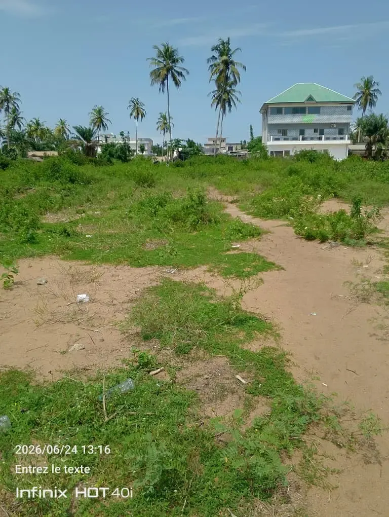 Terrain 2 hectares ACD avec documents — Littoral Mondoukou — Grand-Bassam
