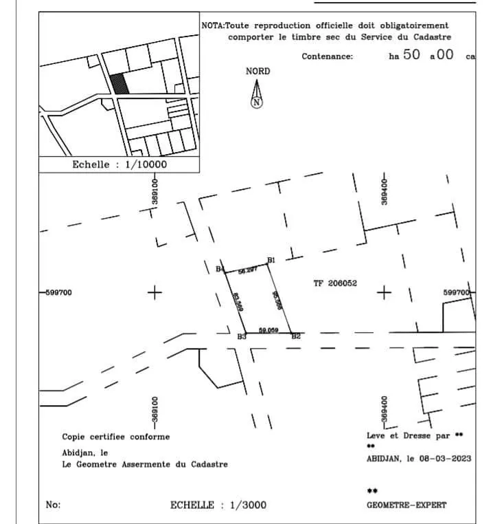 Terrain commercial 5000 m² — Zone industrielle Yopougon PK25