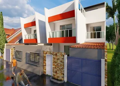 Villa duplex 7 pièces en bordure d'eau — Bingerville Brégbo