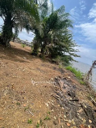 Terrain 3300 m² avec ACD en bordure d'eau — Songon Tié